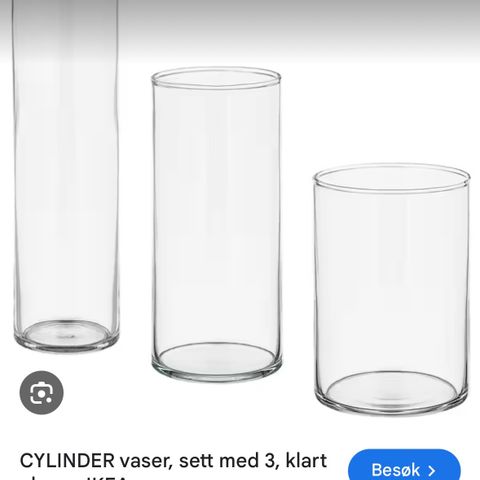 Cylinder vase ikea