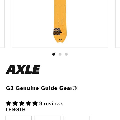 Axle splitboard med karakoram prime Grizzly bindinger