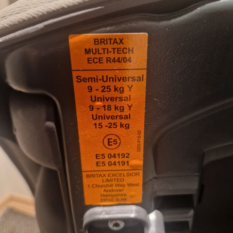 Britax Multi-Tech