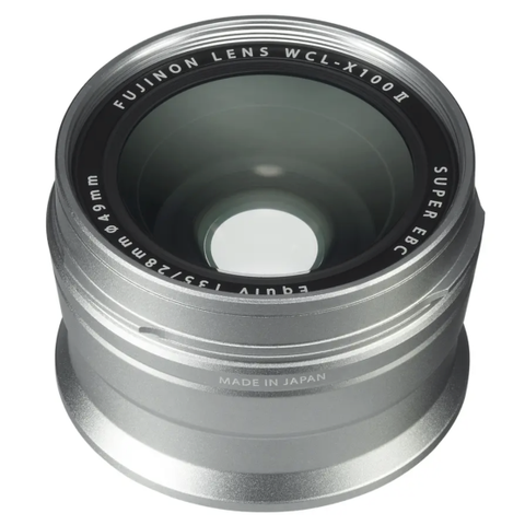 Fujifilm WCL-X100 II vidvinkelforsats, sølv