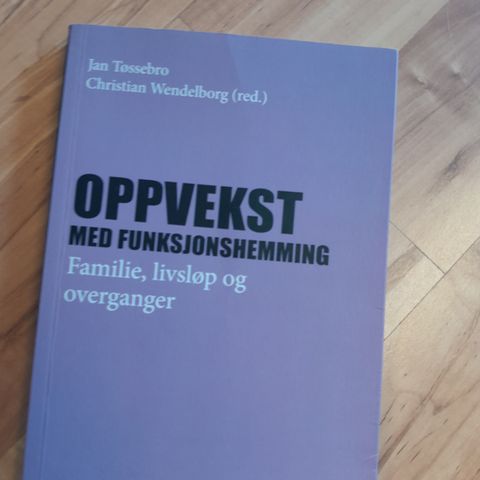 Oppvekst med funksjonshemming