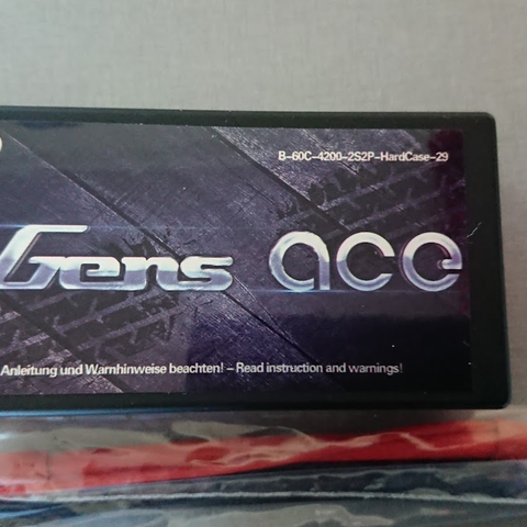 Gens ace Shorty Li-Po batterier