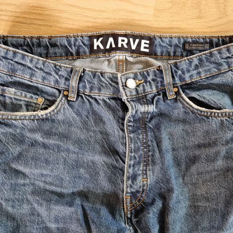 Karve jeans fit straight w 32