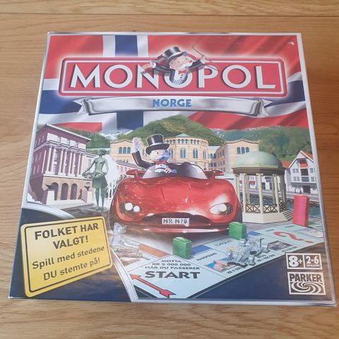 RESERVERT! Monopol Norge - Hasbro 2008