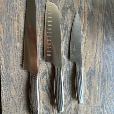 Fine kniver i rustfritt stål