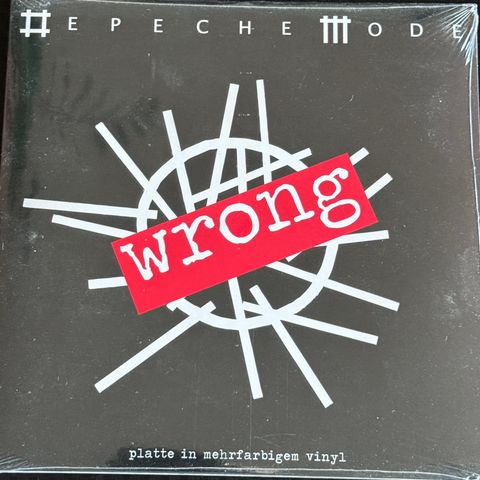 Depeche Mode - Wrong Matrix / Runout (Vinyl, 7" Single, Limited Edition)
