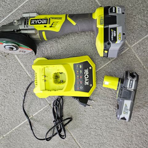 Ryobi 18v Vinkelkutter