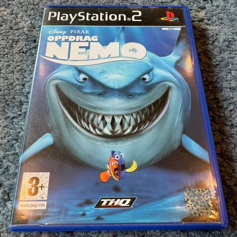 PS2 - Disney Pixar «Oppdrag Nemo» 3+