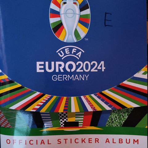 TOPPS UEFA 2024 Sticker fotballkort / merker