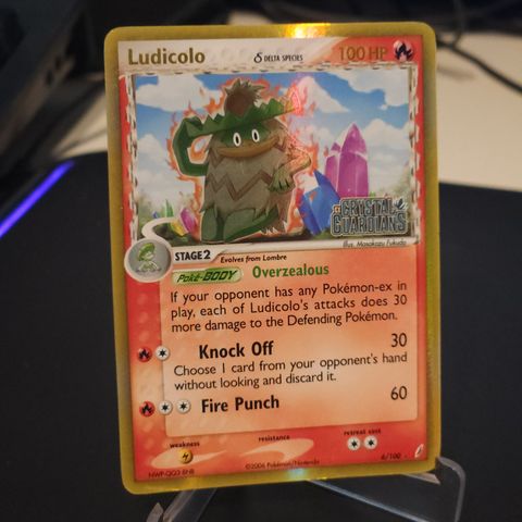 Ludicolo 6/100 reverse holo