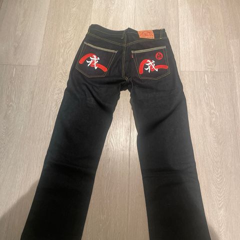 Evisu jeans / baggy(vintage) ubrukt  / strl 32/34