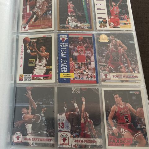 Nba basketballkort 1991-92 (ca 450 kort)