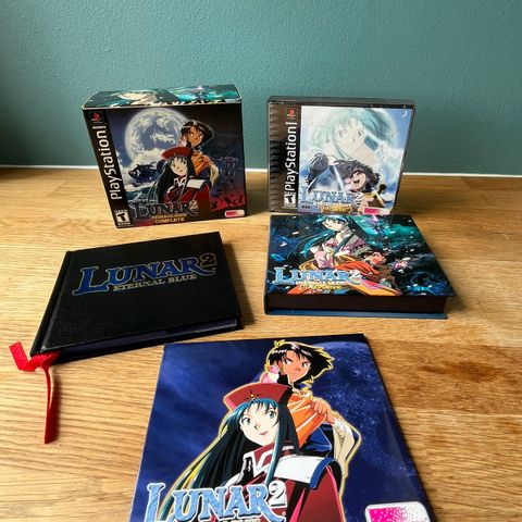 Lunar 2 Eternal Blue Complete PS1 NTSC komplett i eske