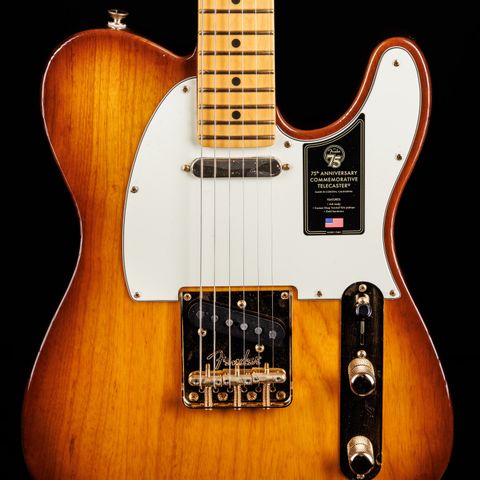 Fender 75th Anniversary Telecaster (Bourbon Burst)