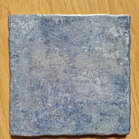 Gulvfliser, blå 20x20 cm