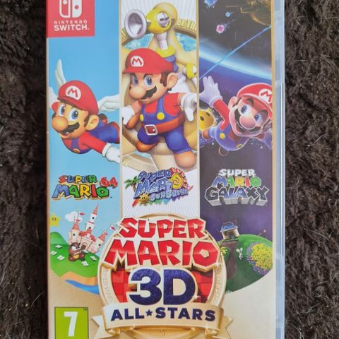 Super Mario 3D All Stars - 3 i 1 spel pakke