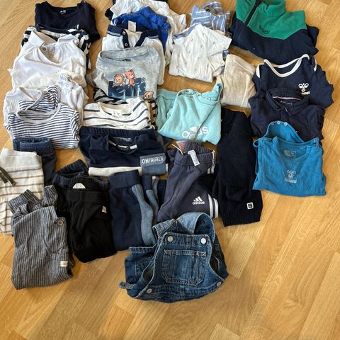 Klespakke str 86  Bergans, hummel, new bie, Levis++