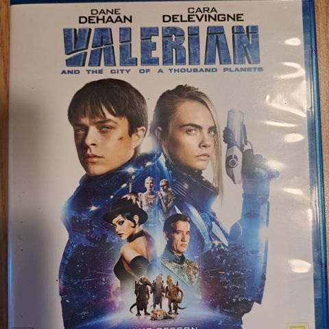 Valerian and the City of a Thousand Planets blu-ray