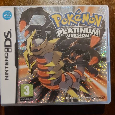 Ekte Pokémon Platinum DS spill