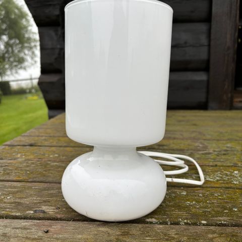 IKEA glass retro lampe