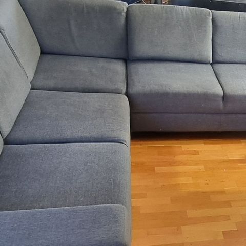 Hjørnesofa med sjeselong