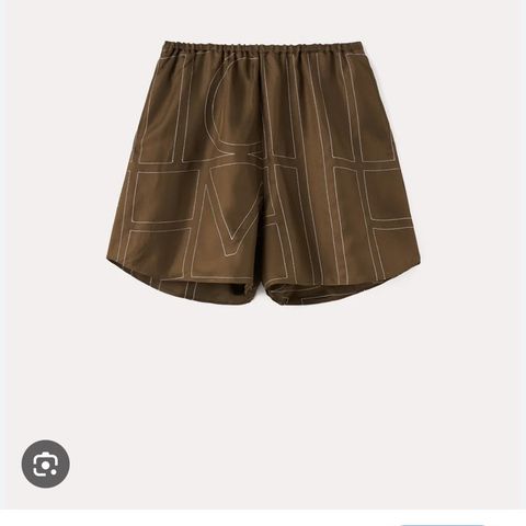 Monogram shorts fra Toteme