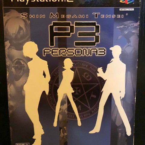 Persona 3 Collector's edition Playstation 2 NTSC amerikansk ver.