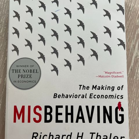 Misbehaving: the making of behavioral economics