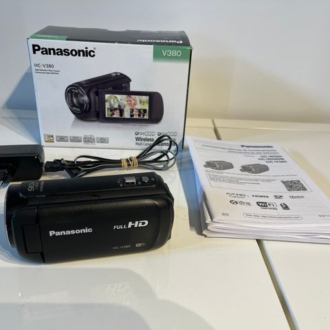 Panasonic Hc-V380 FHD videokamera