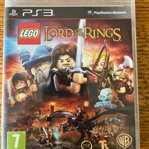 Ps3 spill THE LORD OF THE RINGS LEGO barn
