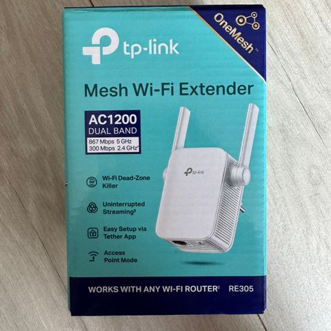 Wifi-forsterker fra Tp-link