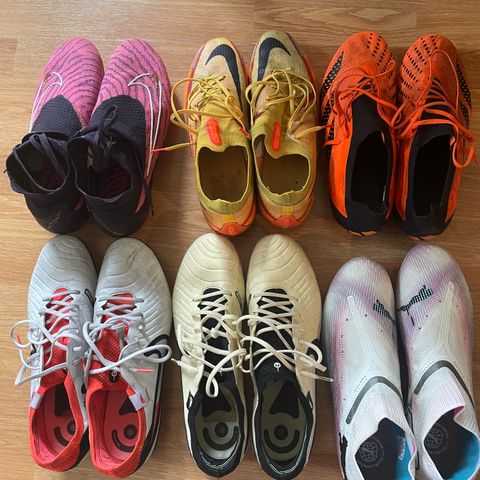 Nike Tiempo, Nike Phantom, puma future, adidas predator fotballsko