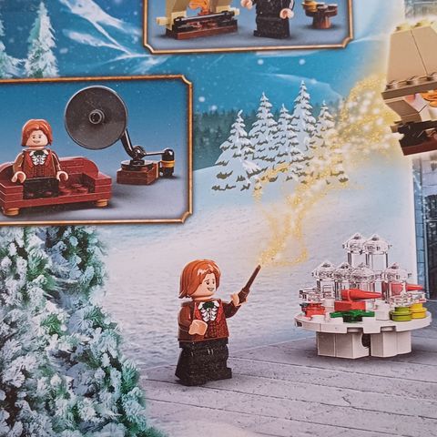 Harry Potter lego åpnet julekalender