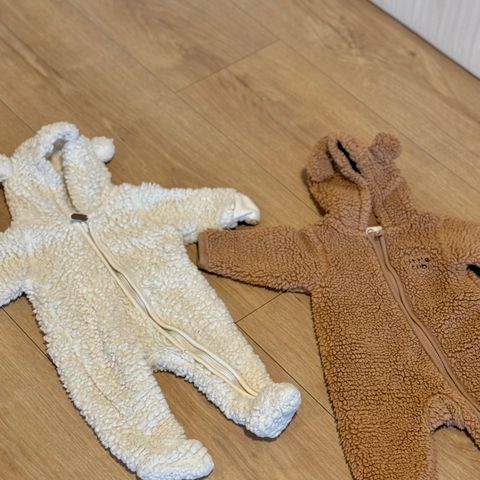 Varm kjeledress for baby, størrelse 56