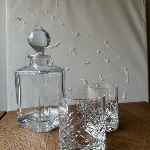 Frederik Bagger sett glass/karaffel