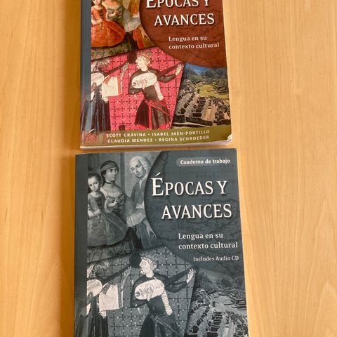 Spansk - pensumbøker: Èpocas y Avances