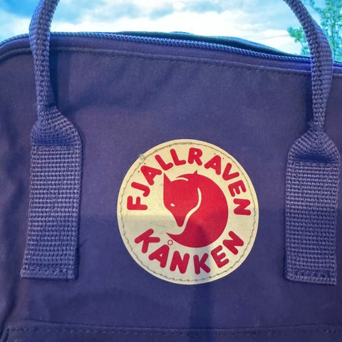 Fjallraven (fjellreven) kånken mini sekk til små barn