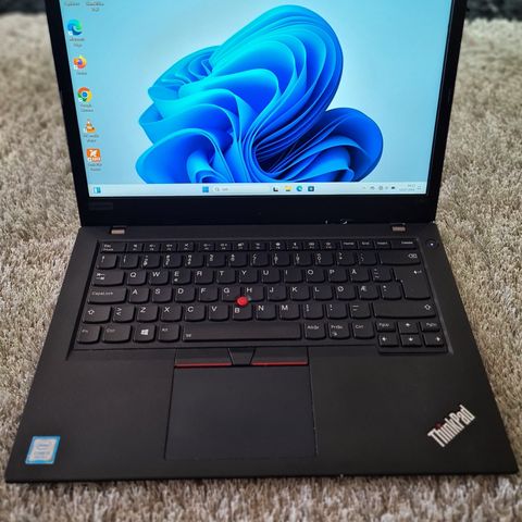 Strøken Lenovo ThinkPad L480, i3-8130U 2,2 GHz(3,4 max), 256GB SSD, 16GB DDR4