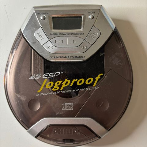 Jogproof CD-walkman