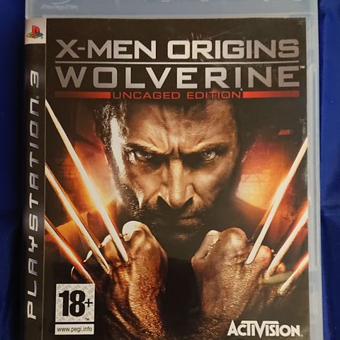 X-men origins Wolverine Uncaged edition til Ps3.