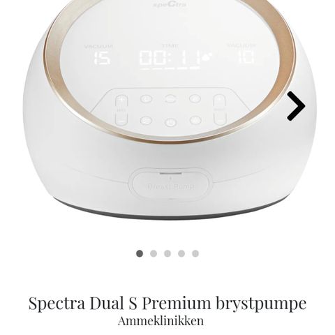 Spectra Dual S brystpumpe