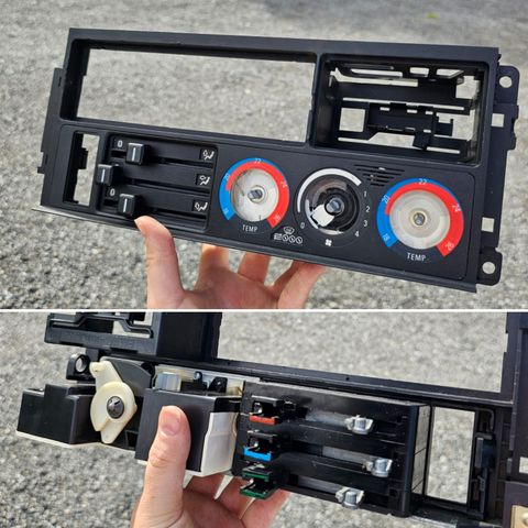 Klimapanel BMW e34