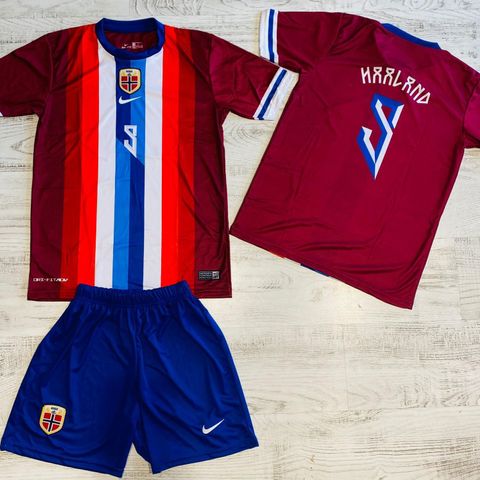 Haaland Norge Drakt Set