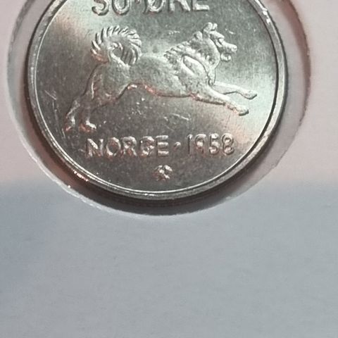 50 ØRE 1958