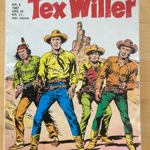 Tex Willer nr.6-1987