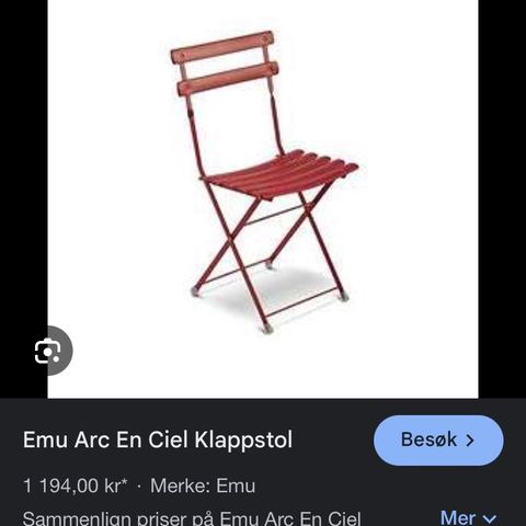 Emu Klappstoler