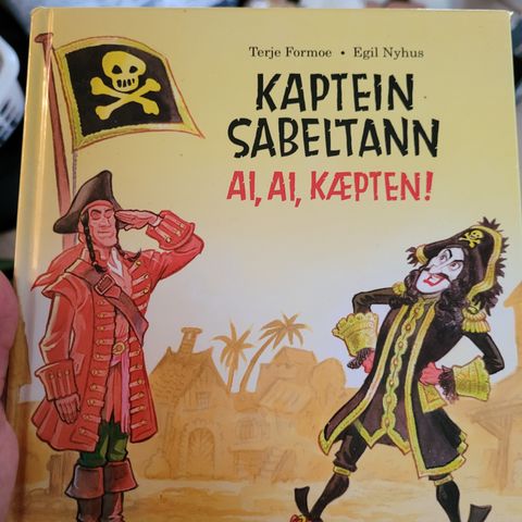 Kaptein Sabeltann-bok: Ai, ai kæpten!