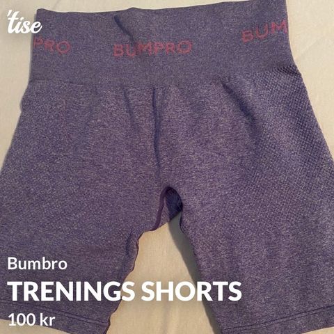 Bumbro trenings shorts
