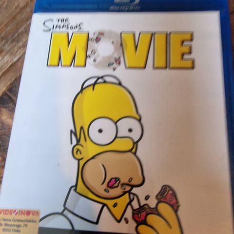 The Simpsons Movie (blu-ray)
