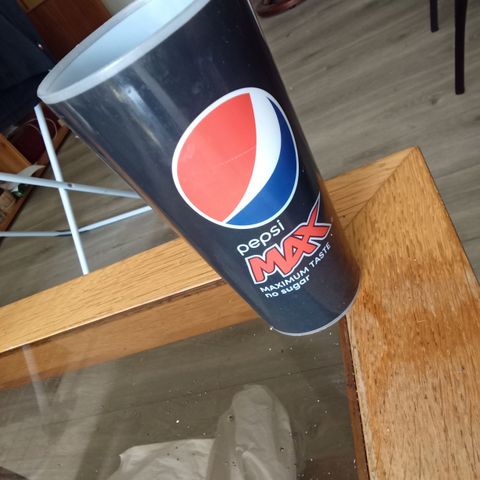 Pepsi max plastglass 16 cm